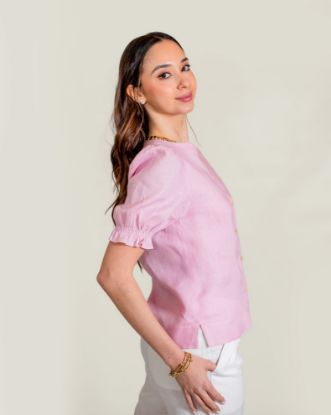 Imagen de Camisa Aurelia Rosa Empolvado