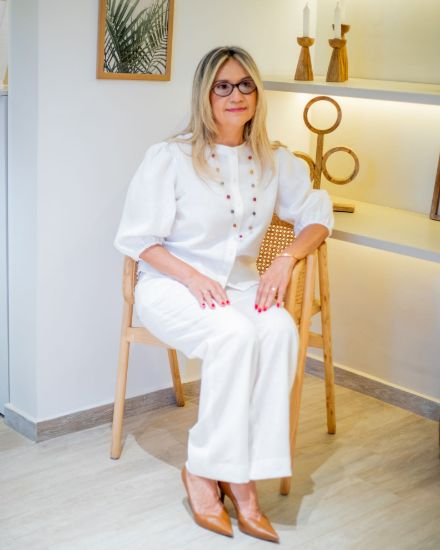 Imagen de Pantalón Milena Lino Blanco